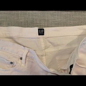Gap White Denim Short